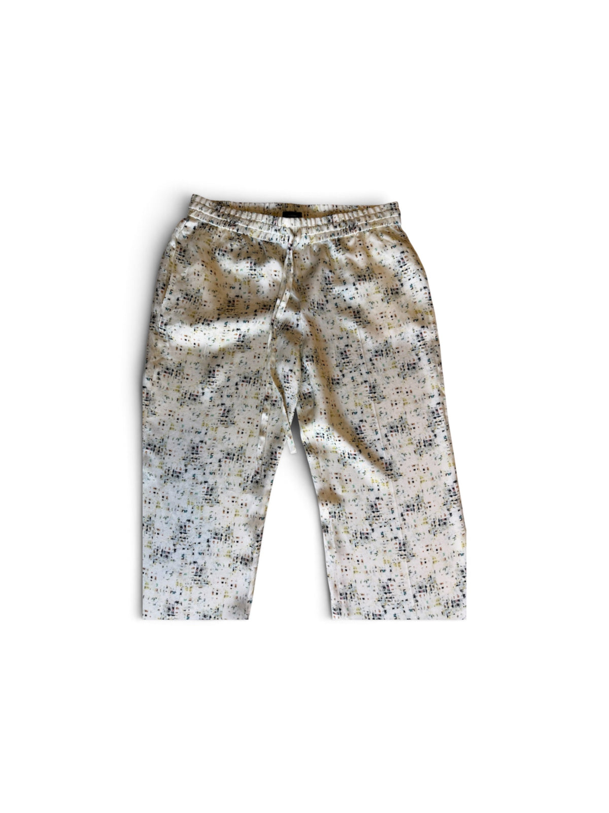 Pantalon "New Pyjama" en Soie Imprimée Pixel JOSEPH
