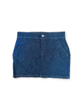 Mini-Jupe en Denim Brut "Soeur" Modèle Crazy