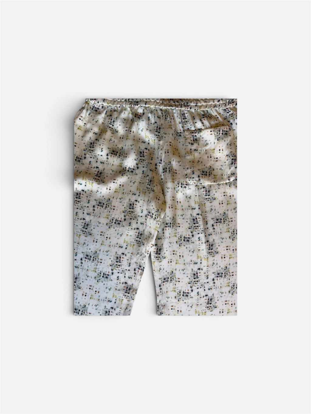Pantalon "New Pyjama" en Soie Imprimée Pixel JOSEPH