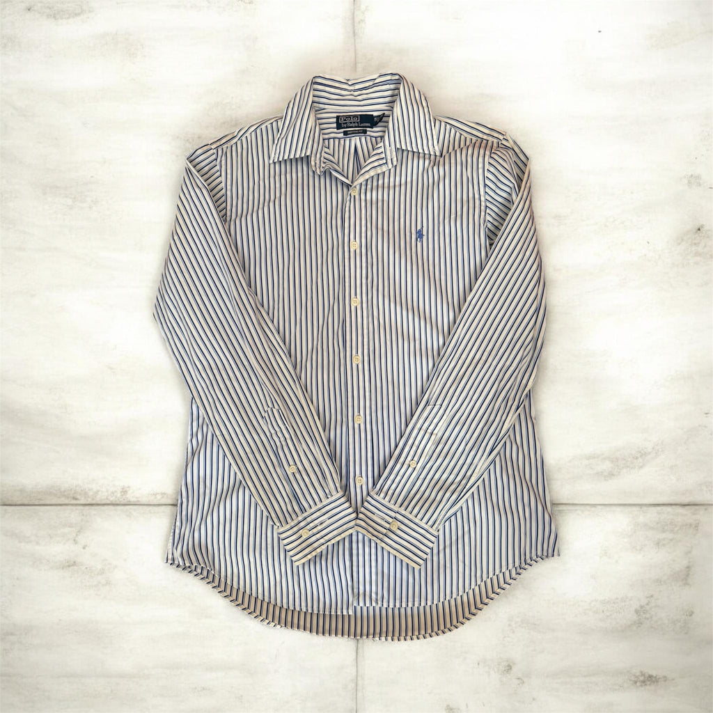 Chemise à Rayures Polo by Ralph Lauren Coupe Custom Fit