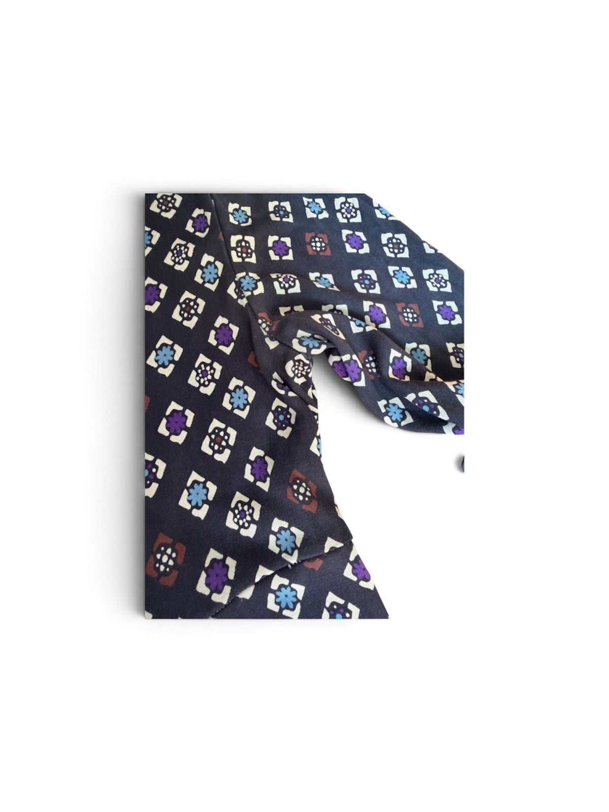 Robe Chemise vintage en Soie Imprimée "Diane von Furstenberg"