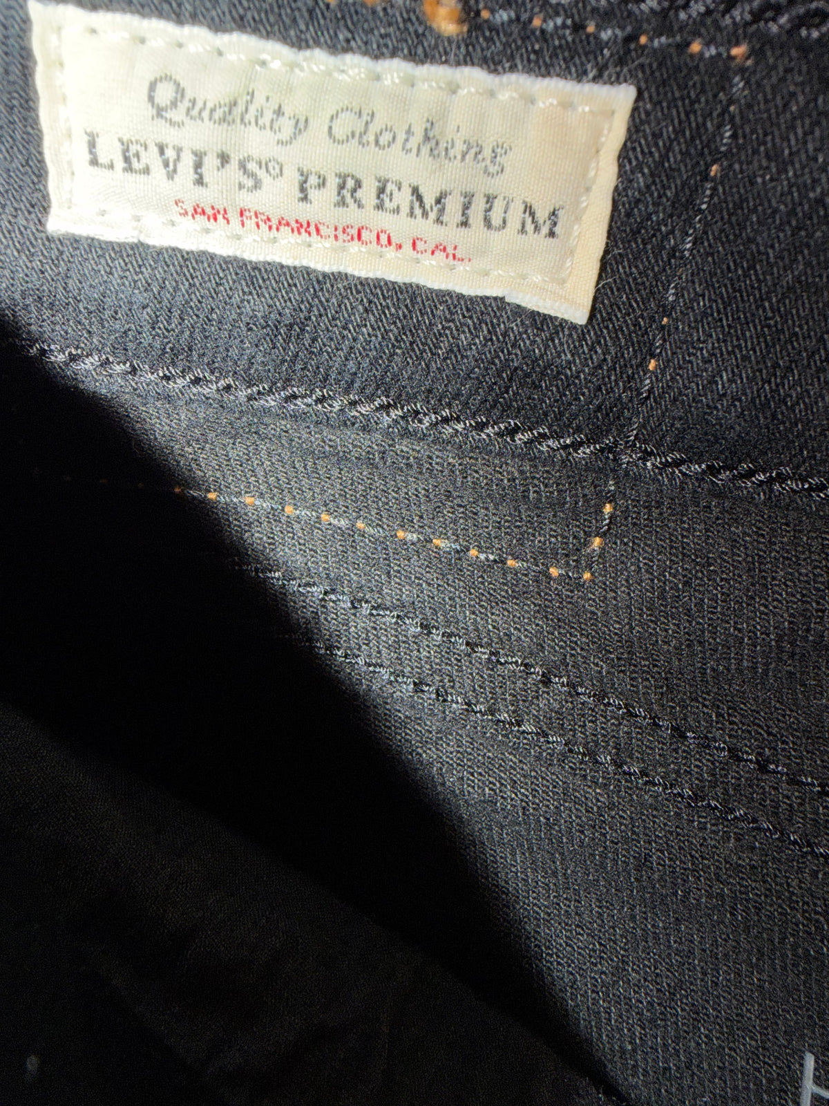 Jean Bootcut Levi's Premium Denim Foncé / Water<less