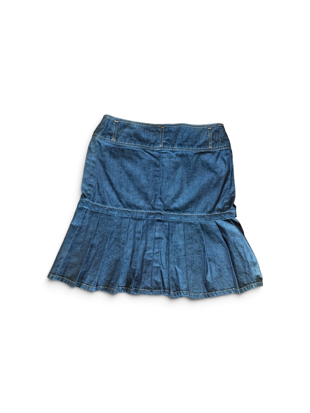 Jupe en jean plissée vintage ZAPA