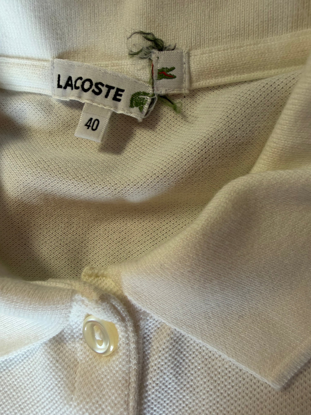 Polo Lacoste Vintage en Coton