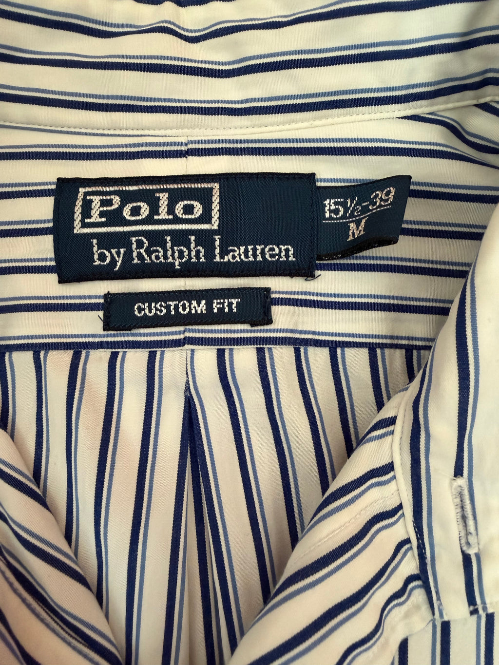 Chemise à Rayures Polo by Ralph Lauren Coupe Custom Fit