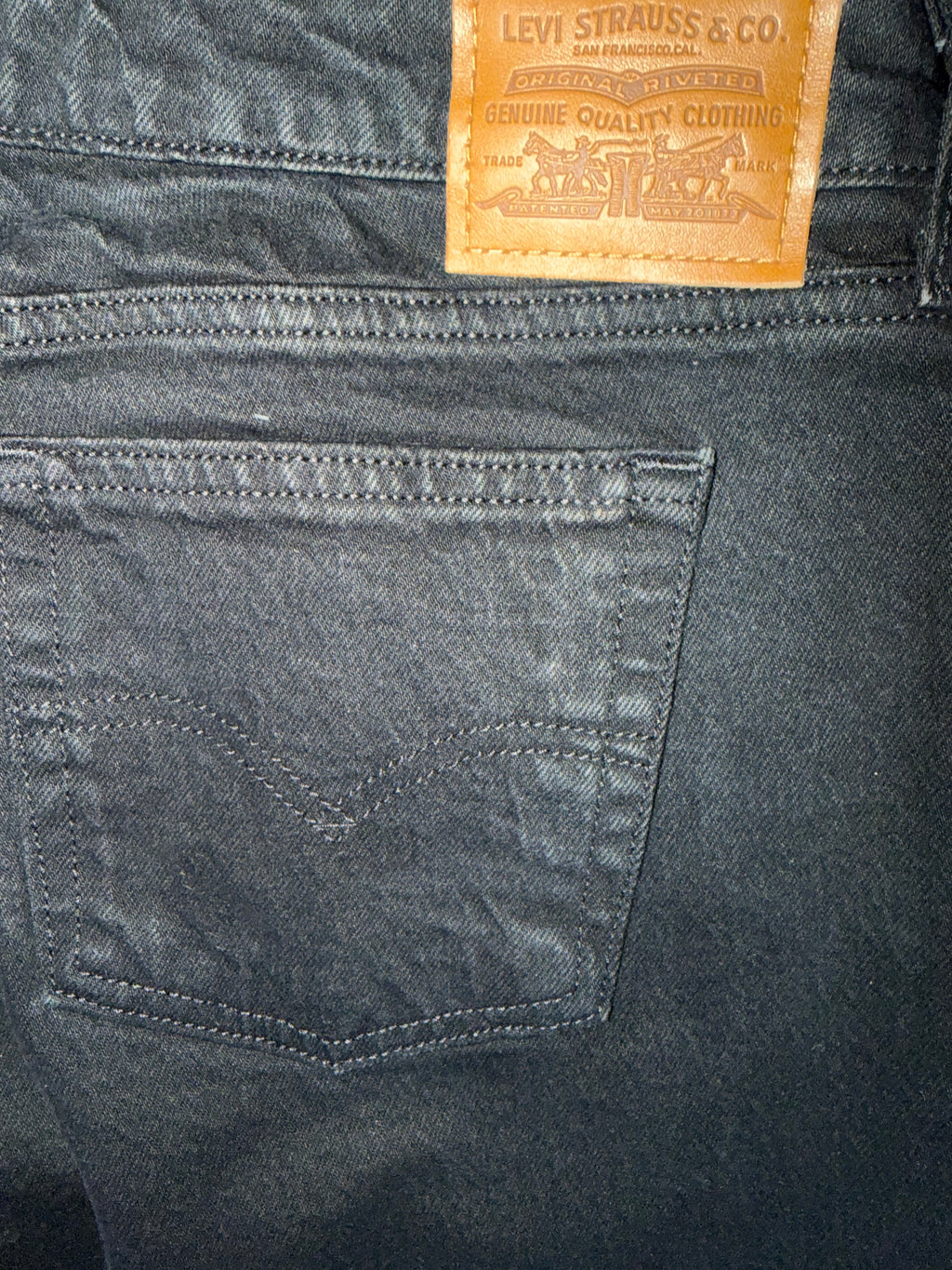 Jean Bootcut Levi's Premium Denim Foncé / Water<less